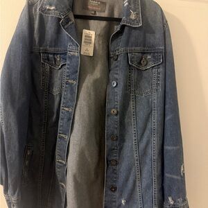 Torrid Medium Wash Denim Jacket